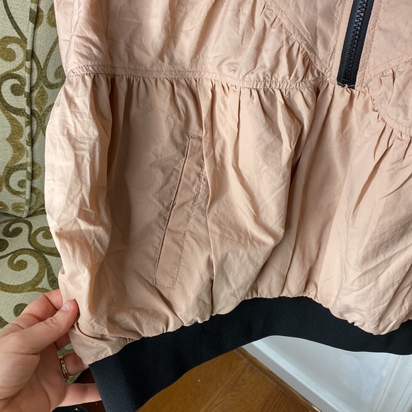 💕 Forever 21 NWT $50 casual jacket blush black sz small 💕 - Picture 7 of 9